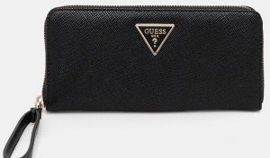 Peňaženka Guess LAUREL dámsky, čierna farba, SWZG85 00146