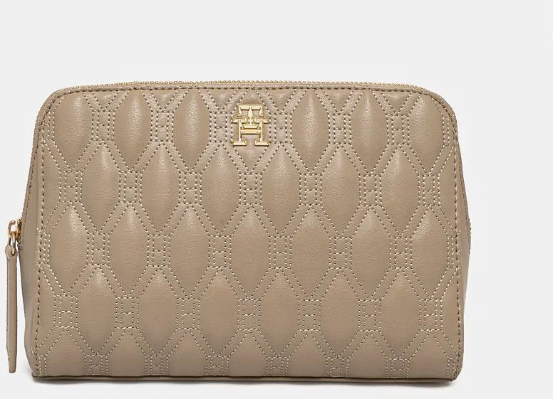 Kozmetická taška Tommy Hilfiger béžová farba