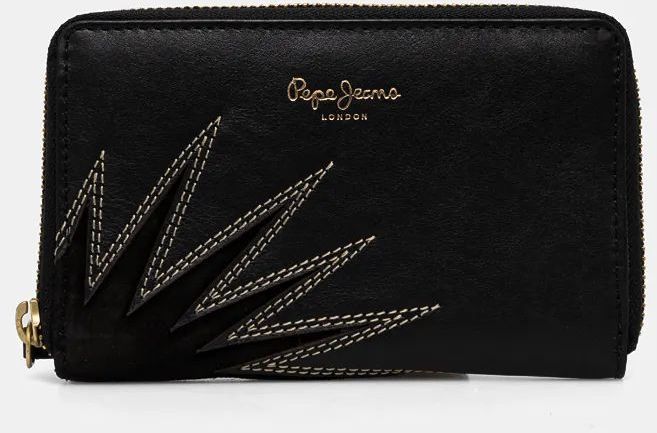 Peňaženka Pepe Jeans EDEN WALLET dámska, čierna farba, PL070259