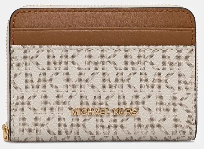 Peňaženka MICHAEL Michael Kors dámska, hnedá farba, 32T4GJ6Z5B