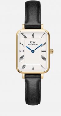 Hodinky Daniel Wellington dámske, čierna farba