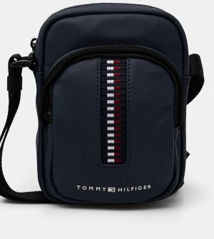 Malá taška Tommy Hilfiger tmavomodrá farba, AM0AM12727