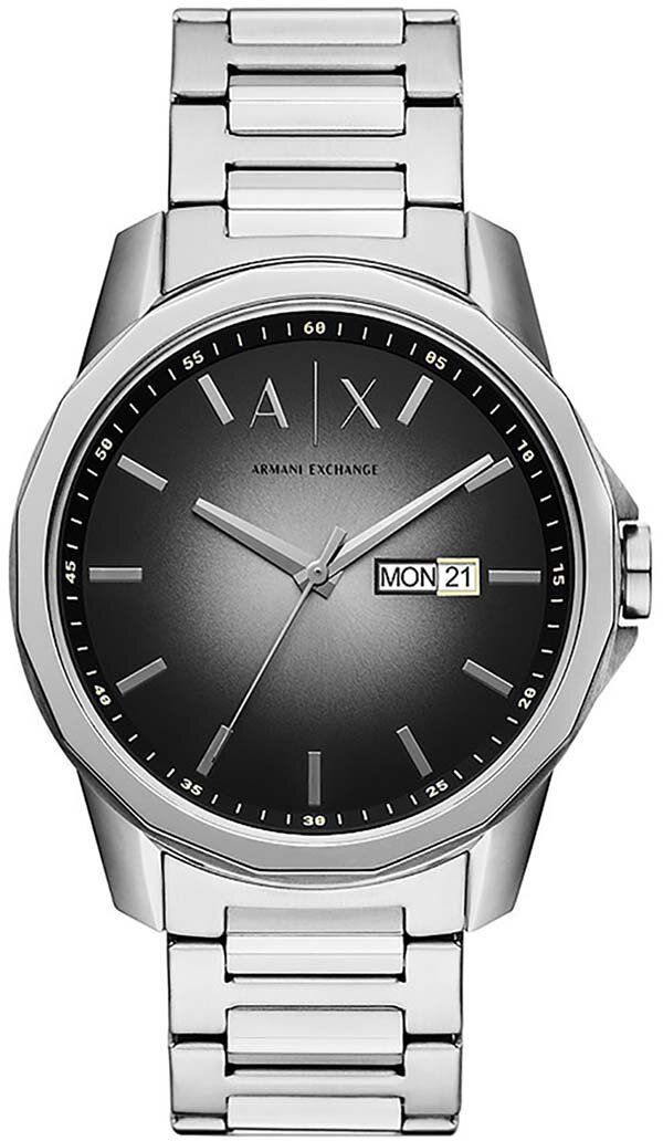 Hodinky Armani Exchange pánske, strieborná farba
