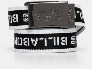 Opasok Billabong Cog Print Web Belt pánsky, čierna farba, ABYAA00264