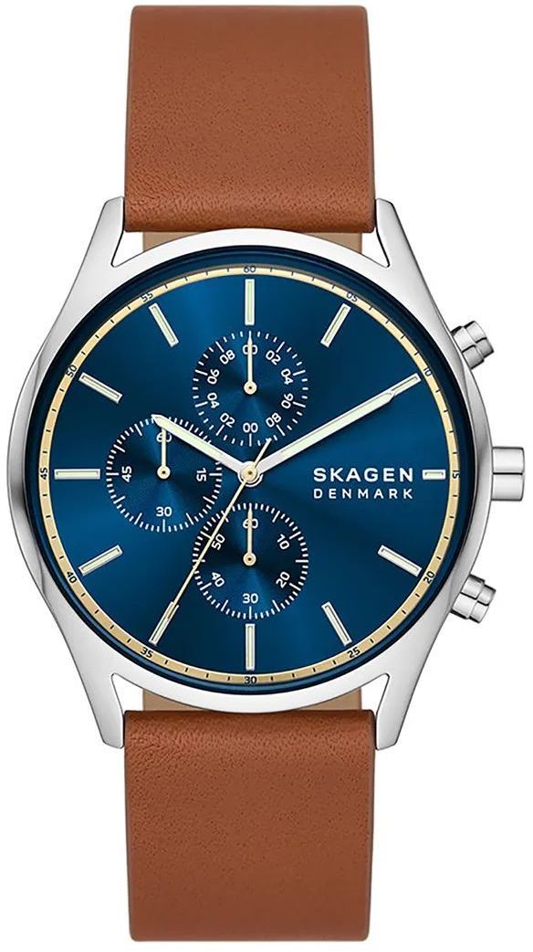 Hodinky Skagen pánske, hnedá farba, SKW6916