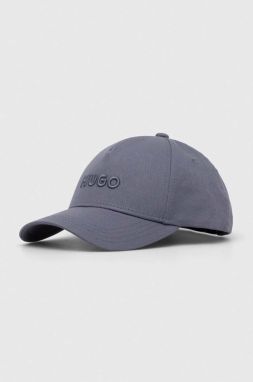 Bavlnená šiltovka HUGO s nášivkou,50496033