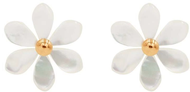 Pozlátené náušnice Lilou Flowers K/125/SZTYFT