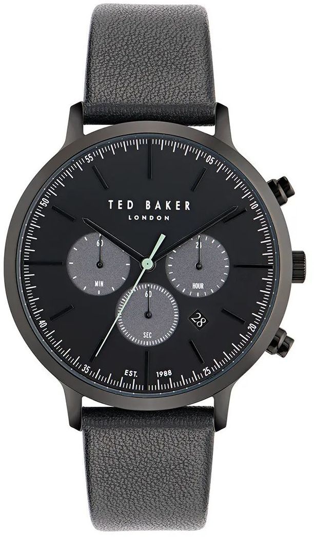 Hodinky Ted Baker pánske, čierna farba, BKPHAF404