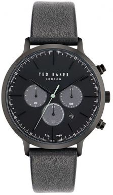 Hodinky Ted Baker pánske, čierna farba, BKPHAF404