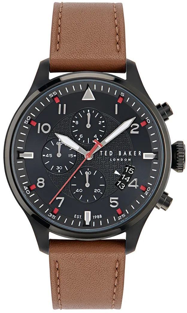 Hodinky Ted Baker pánske, hnedá farba, BKPFMF406