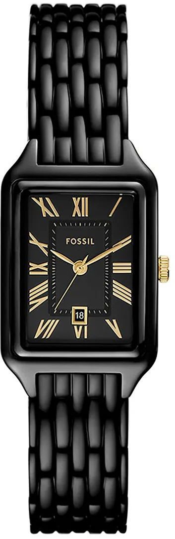 Hodinky Fossil dámske, čierna farba, ES5385
