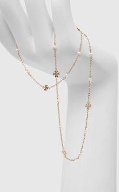 Náhrdelník Tory Burch Delicate Kira Pearl 136782.137