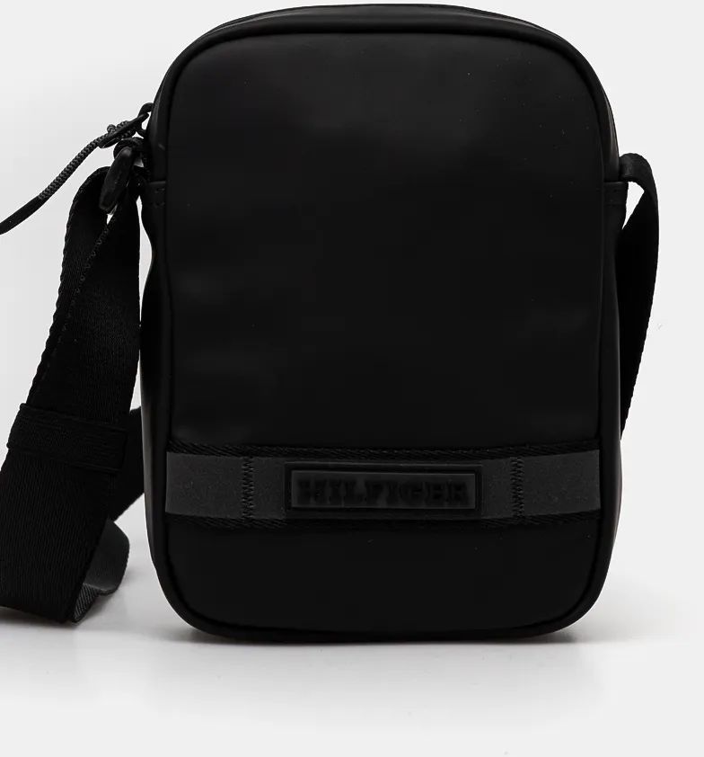 Malá taška Tommy Hilfiger čierna farba, AM0AM12743