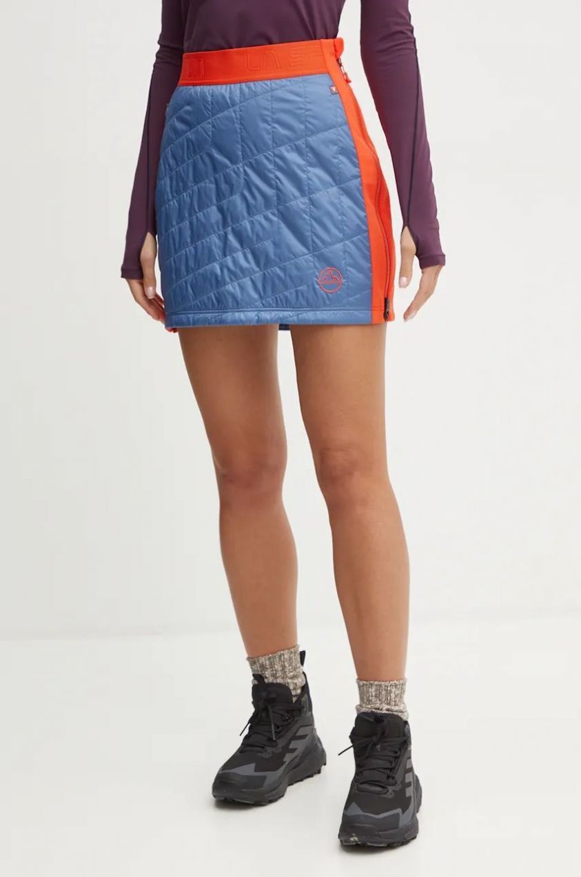 Športová sukňa LA Sportiva Warm Up Primaloft mini, rovný strih, M04644322