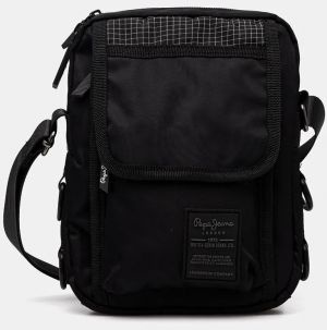 Malá taška Pepe Jeans ARNOLD LEGEND čierna farba, PM030855