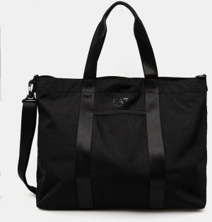 Športová taška EA7 Emporio Armani čierna farba, AF10266.7W000016