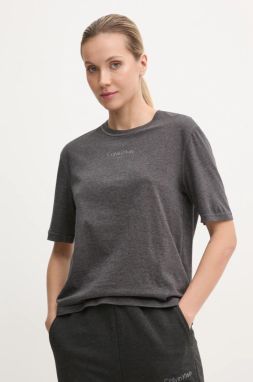 Tričko Calvin Klein Performance dámsky, čierna farba