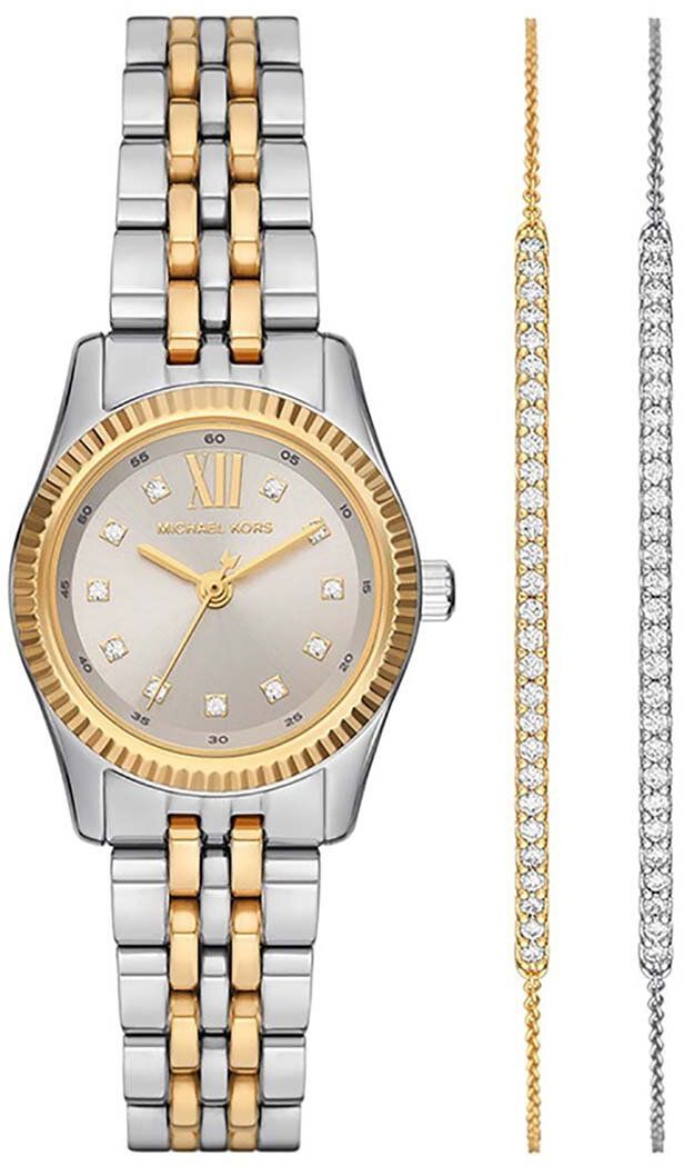 Hodinky a náramky Michael Kors strieborná farba, MK4815SET
