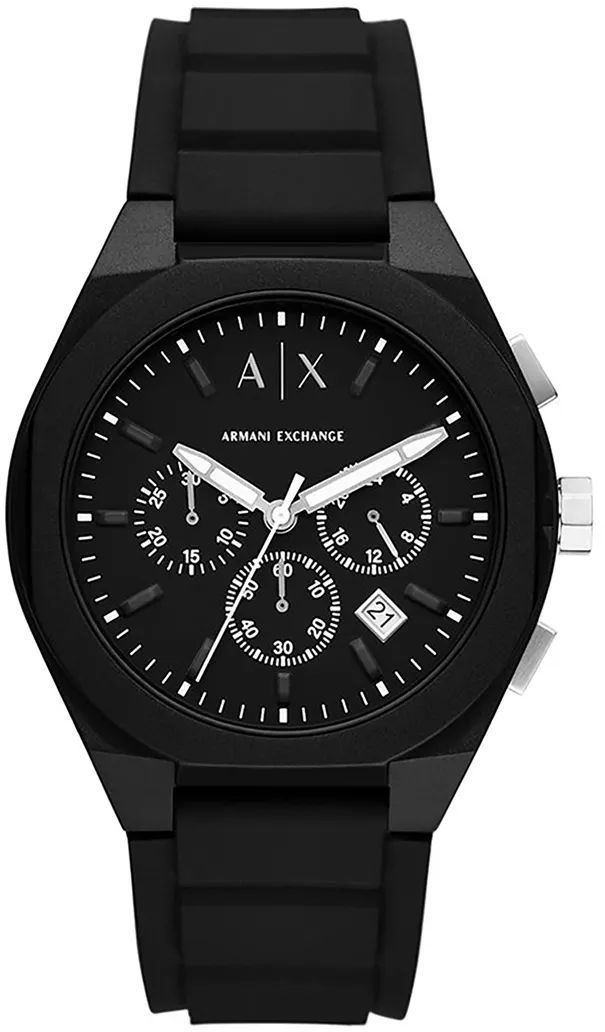 Hodinky Armani Exchange pánske, čierna farba, AX4161