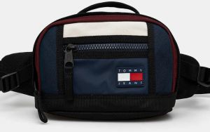 Ľadvinka Tommy Jeans tmavomodrá farba, AM0AM12609