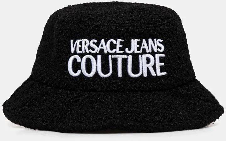 Klobúk s prímesou vlny Versace Jeans Couture čierna farba, 77HAZK07 ZSB12