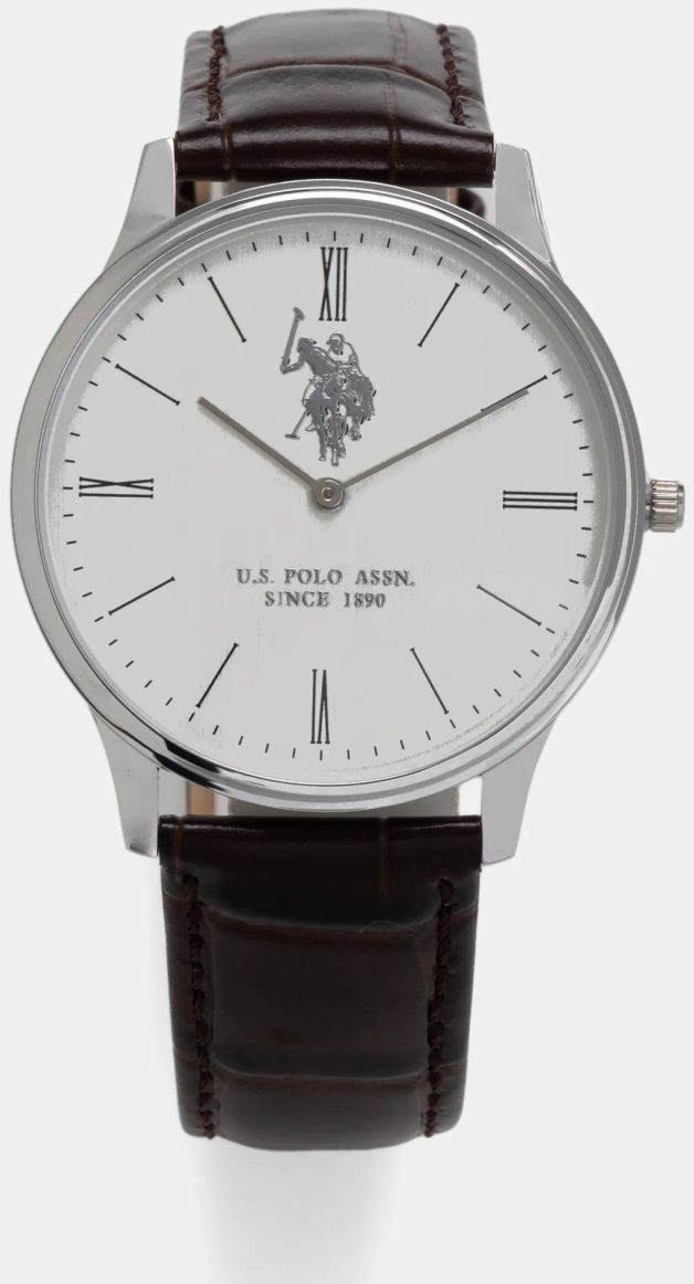 Hodinky U.S. Polo Assn. JEREMY pánske, hnedá farba, USP7192ST