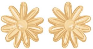 Pozlátené náušnice Lilou Flowers 125/6/KOL/E/PO