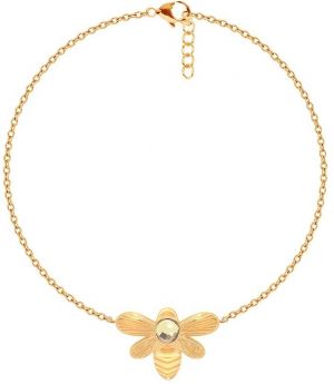 Pozlátený náramok Lilou Honey 211/160/15/BRA/PO
