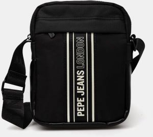 Malá taška Pepe Jeans WOLF DUBLIN čierna farba, PM030857