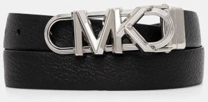 Obojstranný opasok MICHAEL Michael Kors dámsky, čierna farba, 558813