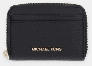 Peňaženka MICHAEL Michael Kors dámska, čierna farba, 35R4GTVD2V