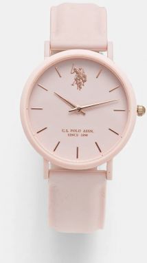 Hodinky U.S. Polo Assn. LUCY dámske, ružová farba, USP8058PK