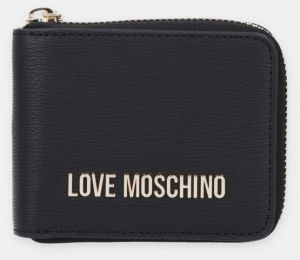 Peňaženka Love Moschino dámska, čierna farba, JC5639PP0L