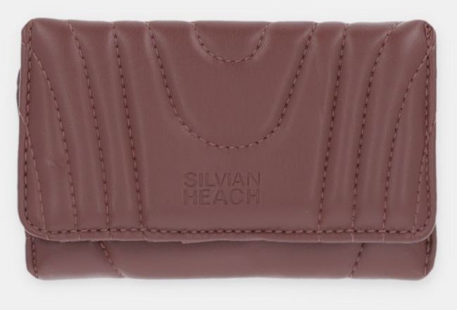 Peňaženka Silvian Heach REICHE dámska, hnedá farba, RCA24030PF