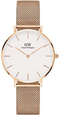 Hodinky Daniel Wellington dámske, ružová farba