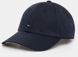 Bavlnená šiltovka Tommy Hilfiger tmavomodrá farba, jednofarebná, AW0AW16844