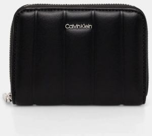 Peňaženka Calvin Klein dámska, čierna farba, K60K613066