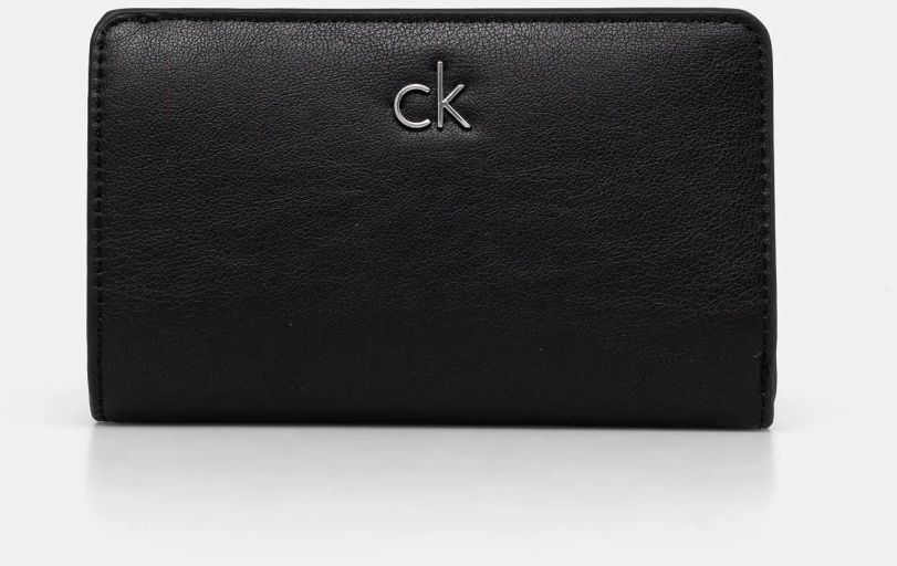 Peňaženka Calvin Klein dámska, čierna farba, K60K613075