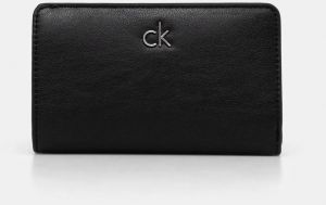 Peňaženka Calvin Klein dámska, čierna farba, K60K613075