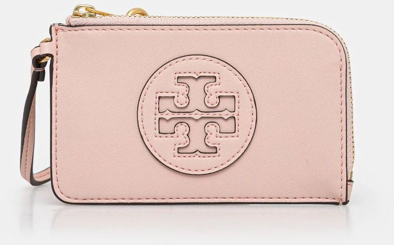 Peňaženka Tory Burch Ella dámska, ružová farba, 157506.655