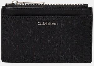 Peňaženka Calvin Klein dámska, čierna farba, K60K612827
