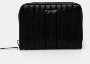 Peňaženka Calvin Klein dámska, čierna farba, K60K613064