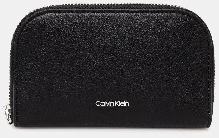 Peňaženka Calvin Klein dámska, čierna farba, K60K612842