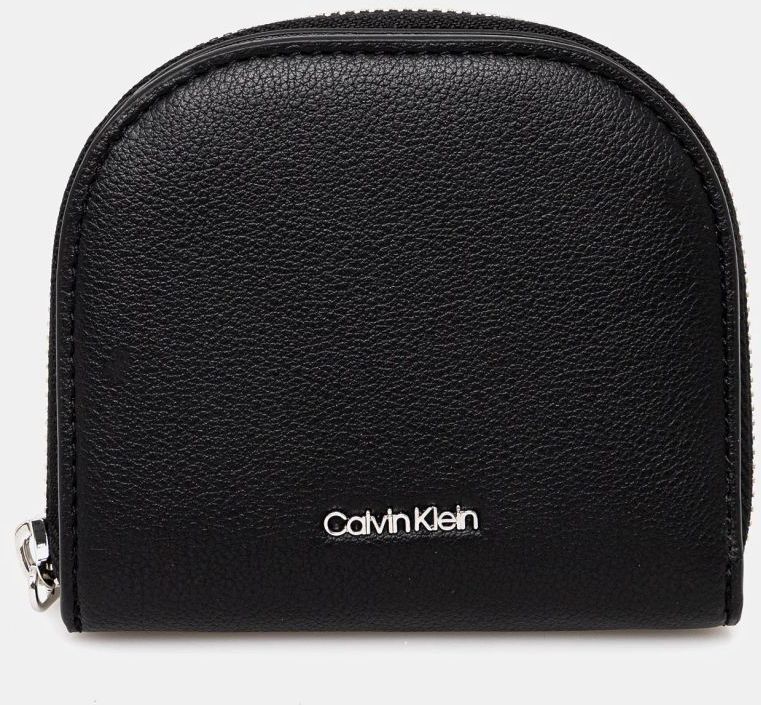 Peňaženka Calvin Klein dámska, čierna farba, K60K612843