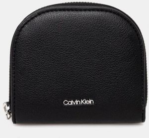 Peňaženka Calvin Klein dámska, čierna farba, K60K612843