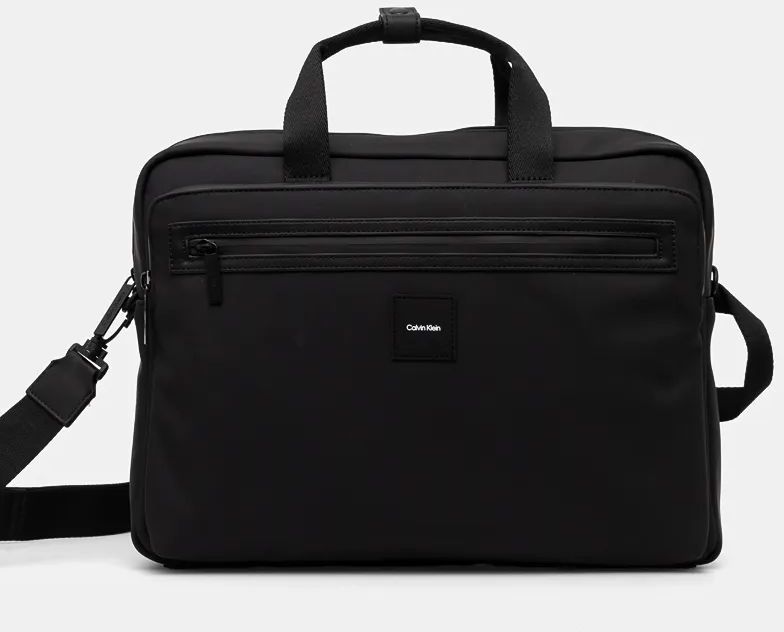 Taška Calvin Klein čierna farba, K50K512238