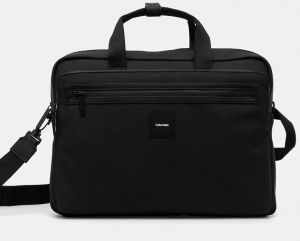 Taška Calvin Klein čierna farba, K50K512238