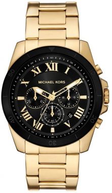 Hodinky Michael Kors Alek pánske, zlatá farba