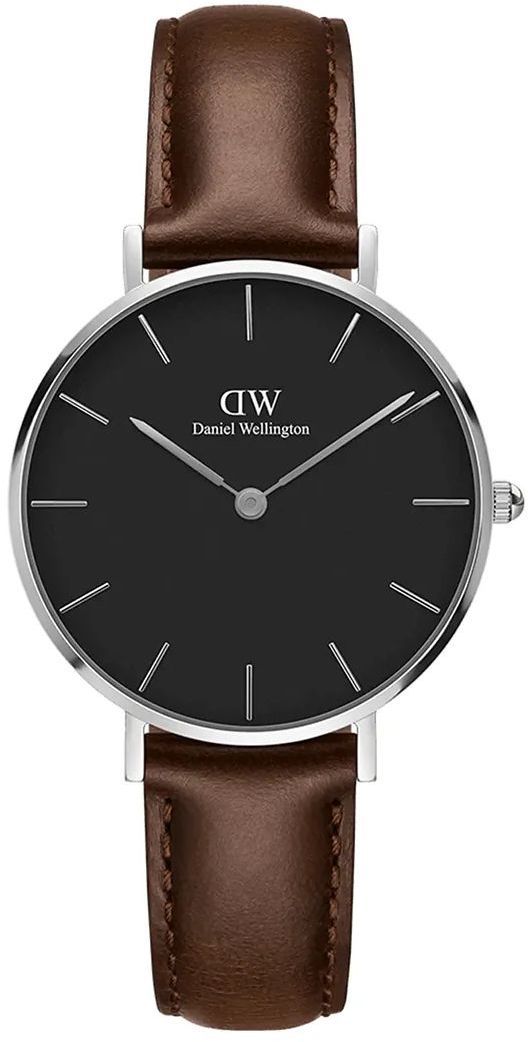 Hodinky Daniel Wellington Classic Petite Bristol 32 pánske, hnedá farba, DW00100177