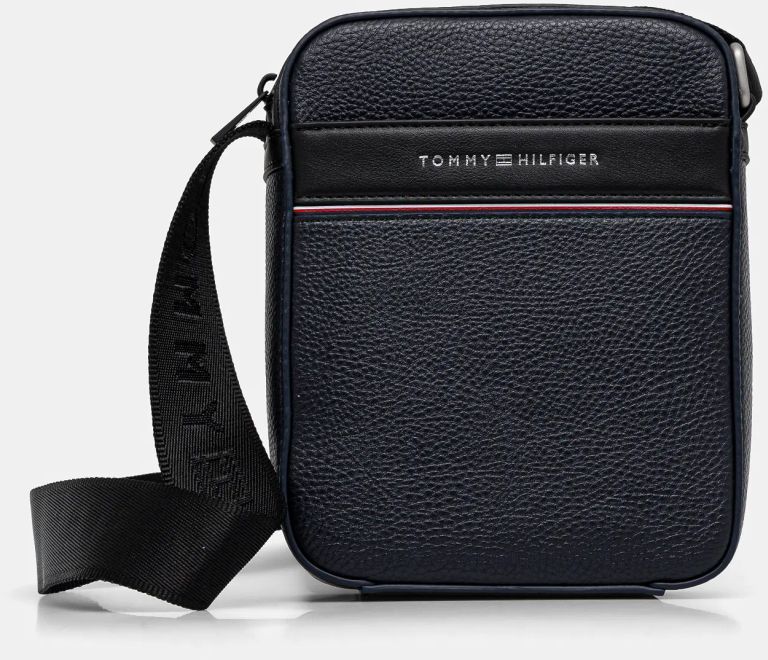 Malá taška Tommy Hilfiger tmavomodrá farba, AM0AM13303